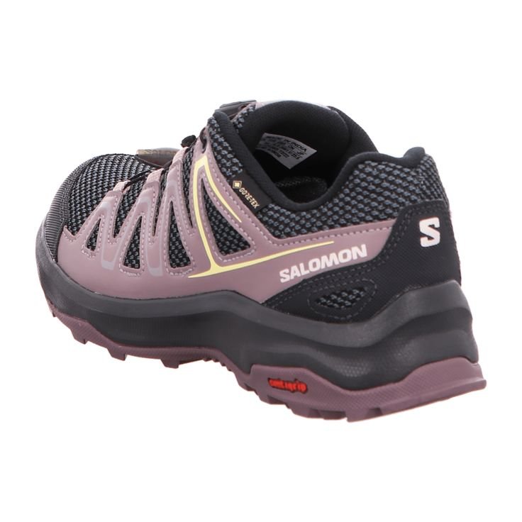 Chaussure salomon Trail Mauve noir